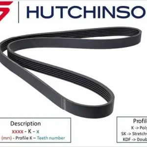 Pasek klinowy wielorowkowy HUTCHINSON 1682 K 6 Oferta limitowana
