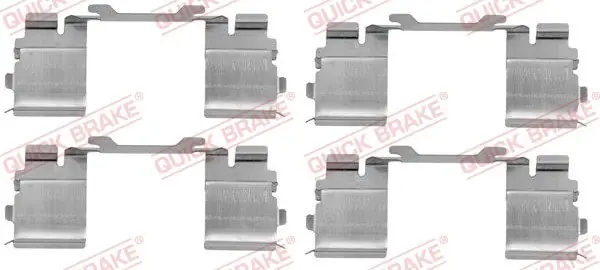 Zestaw akcesoriów, klocki hamulcowe QUICK BRAKE 109-1730 Nowy