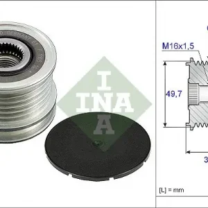 Alternator - sprzęgło jednokierunkowe SCHAEFFLER INA 535 0050 10 Taniej