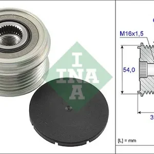 Alternator - sprzęgło jednokierunkowe SCHAEFFLER INA 535 0063 10 Kup teraz