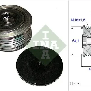 Alternator - sprzęgło jednokierunkowe SCHAEFFLER INA 535 0089 10 Popularny
