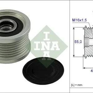 Alternator - sprzęgło jednokierunkowe SCHAEFFLER INA 535 0092 10 Zamów dziś