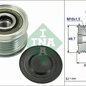 Alternator - sprzęgło jednokierunkowe SCHAEFFLER INA 535 0101 10 Tylko do końca tygodnia