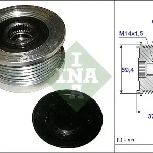 Alternator - sprzęgło jednokierunkowe SCHAEFFLER INA 535 0110 10 Szybka dostawa