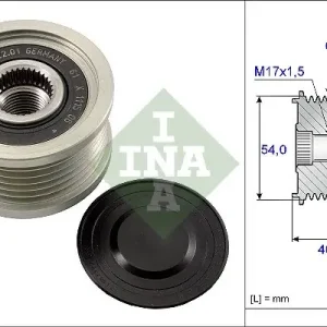 Alternator - sprzęgło jednokierunkowe SCHAEFFLER INA 535 0112 10 Darmowy zwrot