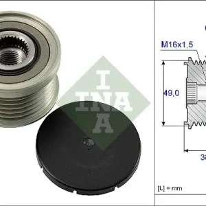 Alternator - sprzęgło jednokierunkowe SCHAEFFLER INA 535 0127 10 Sprawdź teraz