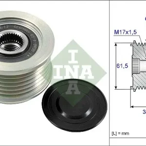Alternator - sprzęgło jednokierunkowe SCHAEFFLER INA 535 0144 10 Tani