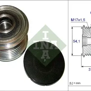 Alternator - sprzęgło jednokierunkowe SCHAEFFLER INA 535 0149 10 Hit cenowy
