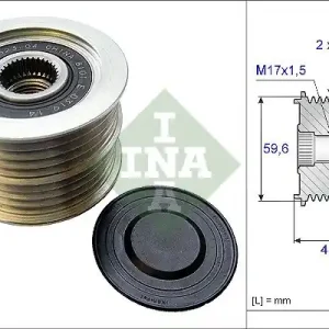 Alternator - sprzęgło jednokierunkowe SCHAEFFLER INA 535 0150 10 Tylko do końca tygodnia