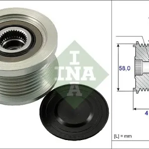 Alternator - sprzęgło jednokierunkowe SCHAEFFLER INA 535 0173 10 Najlepsza cena