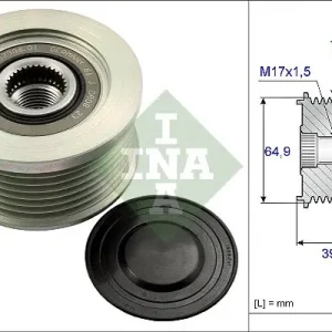 Alternator - sprzęgło jednokierunkowe SCHAEFFLER INA 535 0177 10 Szybka wysyłka