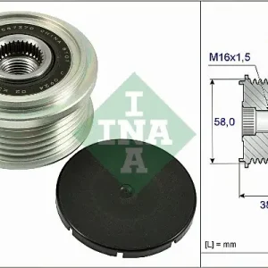 Alternator - sprzęgło jednokierunkowe SCHAEFFLER POLSKA 535 0266 10 Hit cenowy