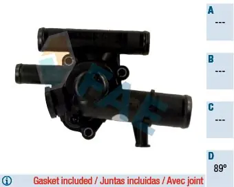 Termostat, płyn chłodzący FAE 5350889 Bestseller