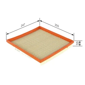 Bestseller Filtr powietrza BOSCH F 026 400 385
