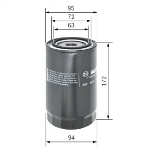 Bestseller Filtr oleju BOSCH F 026 407 081