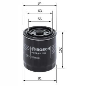 Bestseller Filtr oleju BOSCH F 026 407 325