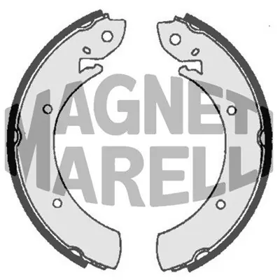 Szczęka hamulcowa MAGNETI MARELLI 360219192105 Niska cena