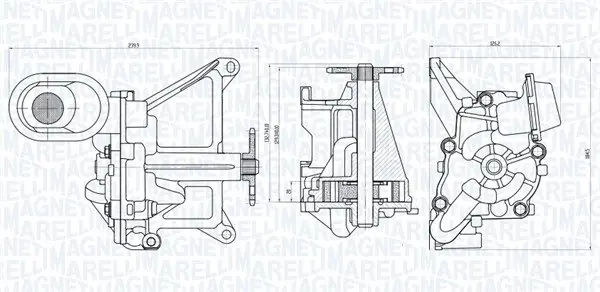 Ekspresowa dostawa Pompa oleju MAGNETI MARELLI 351516000051