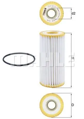 Wyjątkowa oferta Filtr oleju KNECHT OX 1217D