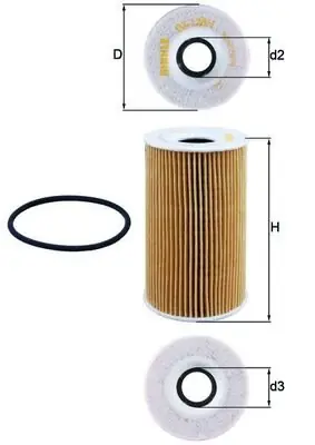 Filtr oleju KNECHT OX 128/1D Kup teraz