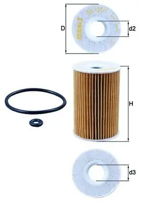 Szybka dostawa Filtr oleju KNECHT OX 135/1D