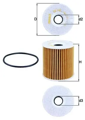 Filtr oleju KNECHT OX 149D Szybka dostawa