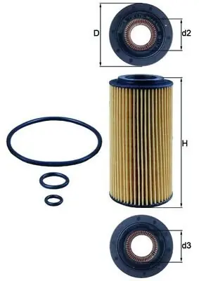 Filtr oleju KNECHT OX 179D Oferta czasowa