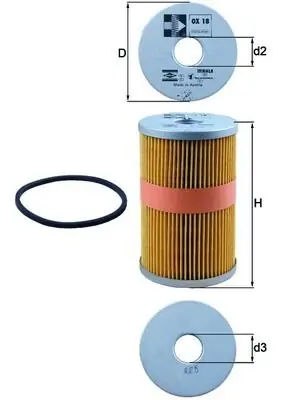 Filtr oleju KNECHT OX 18D Taniej