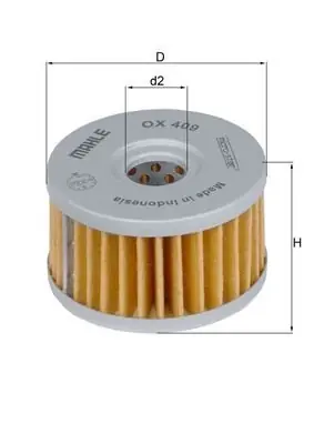 Bezpieczna płatność Filtr oleju KNECHT OX 409