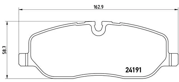 Bezpieczna płatność Zestaw klocków hamulcowych, hamulce tarczowe BREMBO P 44 014