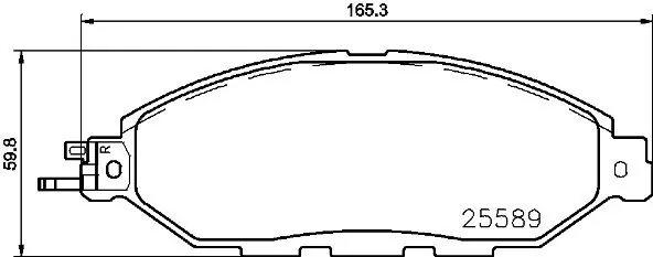 Zniżka Zestaw klocków hamulcowych, hamulce tarczowe BREMBO P 56 103